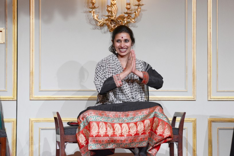 Rama supports CORO (empowering the marginalized in India) and the Women’s Federation in India and has enacted their powerful stories in several performances worldwide.